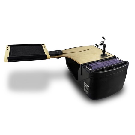Autoexec Reach Desk Back Seat Elite with Power Inverter and X-Grip Phone Mount ReachDeskS-03 BS Elite-425
